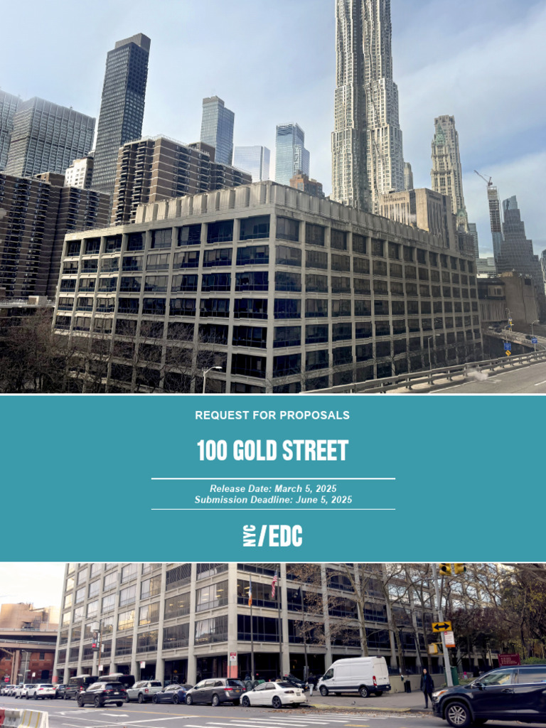 RFP for 100 Gold Street Development | PDF | Zoning | Lease