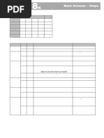8J End of Unit Test Mark Scheme | PDF | Eye | Light