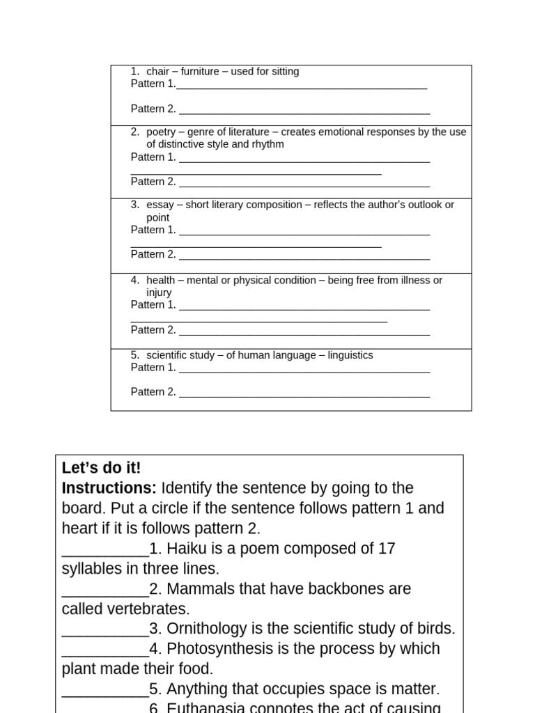 Understanding Literary and Scientific Terms | PDF