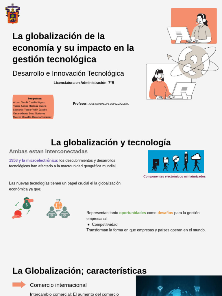 Impacto de la Globalización en Tecnología | PDF | Globalización ...