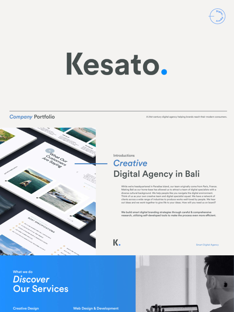 Kesato & Co: Digital Agency Portfolio | PDF | Brand | Bali