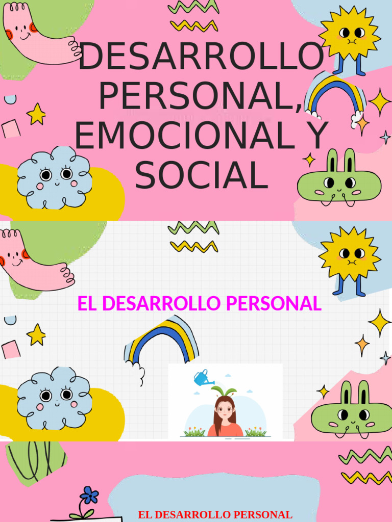 Desarrollo Personal, Social y Emocional Infantil | PDF | Las emociones ...
