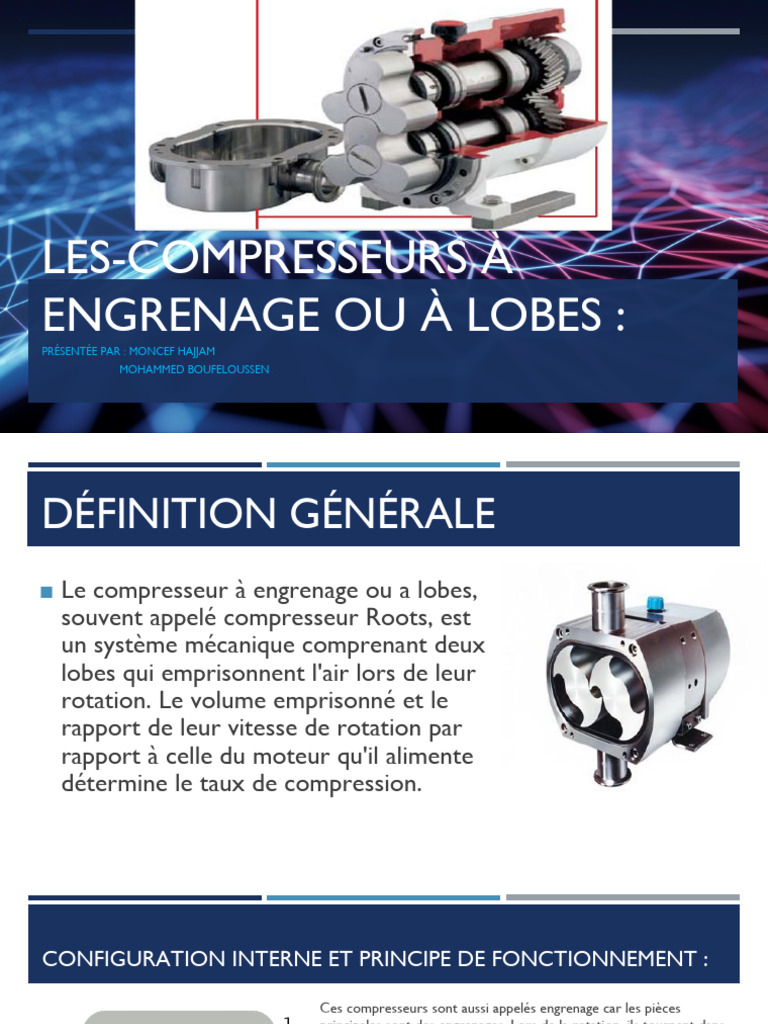 Compresseurs Roots en automobile | PDF