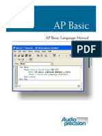 AP Basic Language Manual