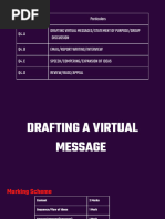 HSC Virtual Message Writing Guide | PDF