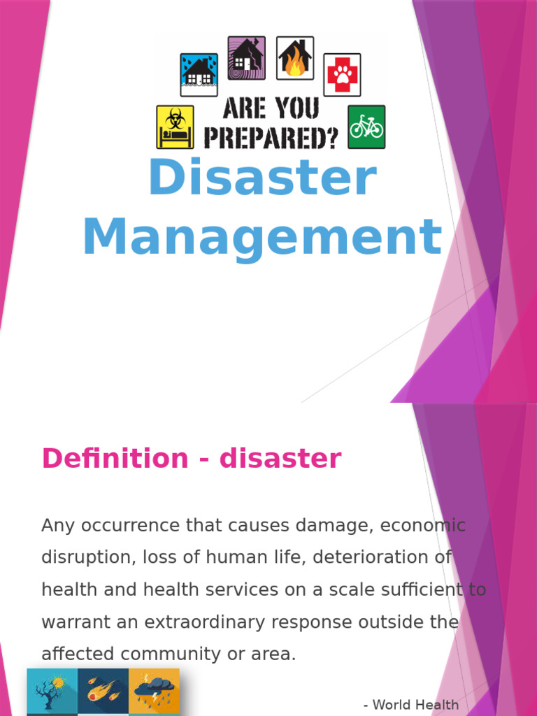 Comprehensive Guide to Disaster Management | PDF | Emergency Management ...
