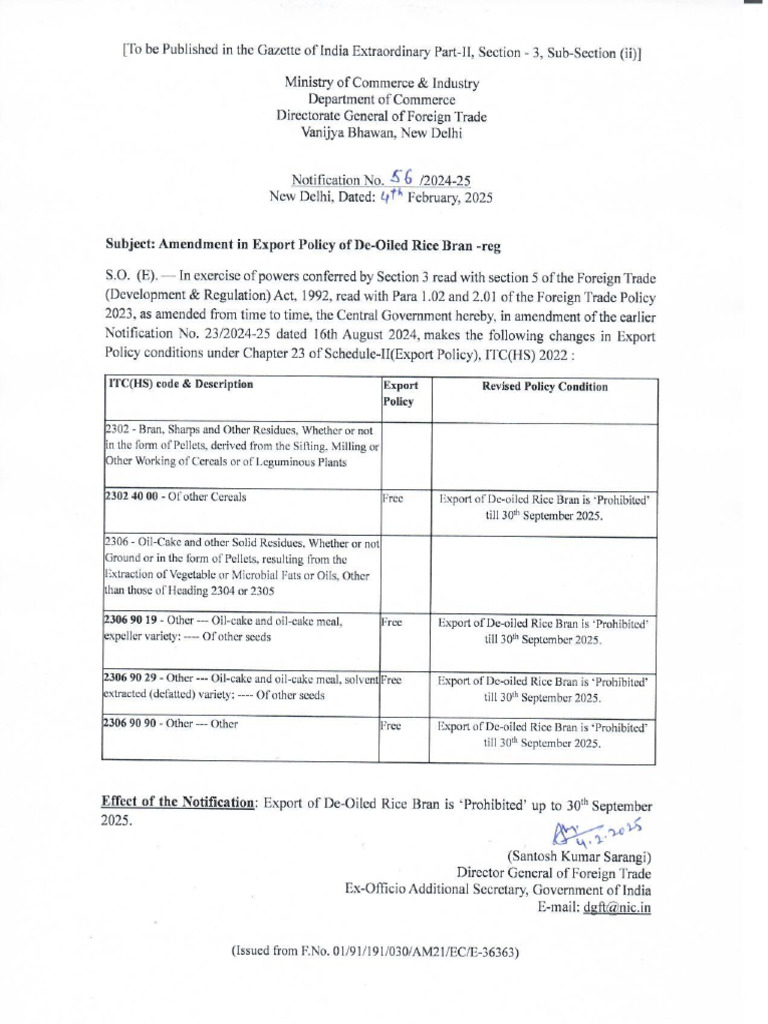 Notification No. 56 Dated 04.02.2025 - Eng | PDF