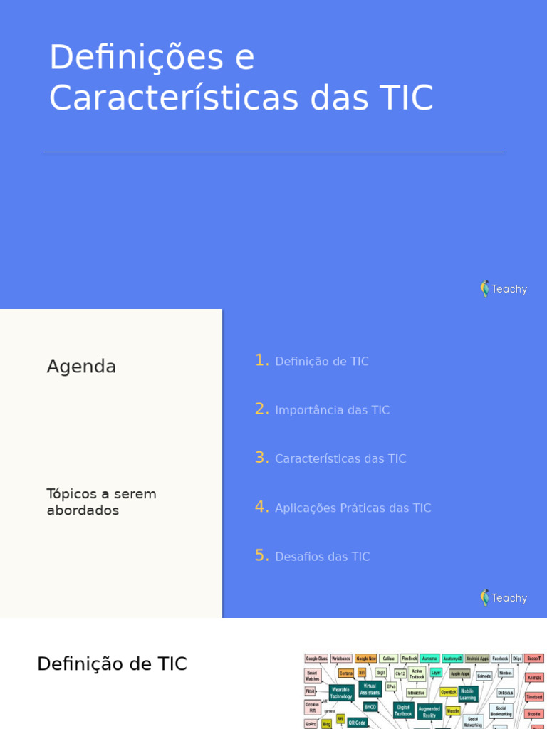 Definições e Características das TIC | PDF | Tecnologia da Informação e ...