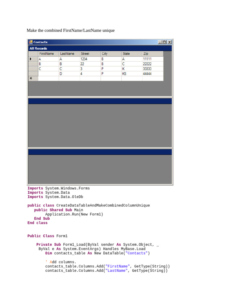 Make The Combined FirstName | PDF | Computer Programming | Software ...
