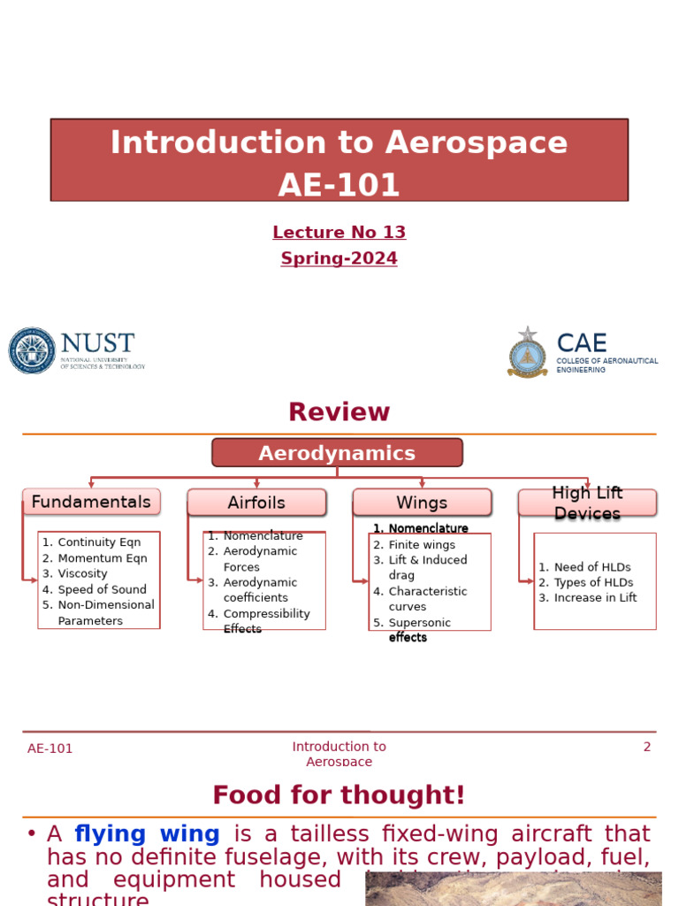 Aerospace Fundamentals: Aerodynamics & Propulsion | PDF | Flight ...