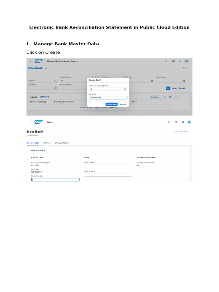 Electronic Bank Reconciliation in Cloud | PDF