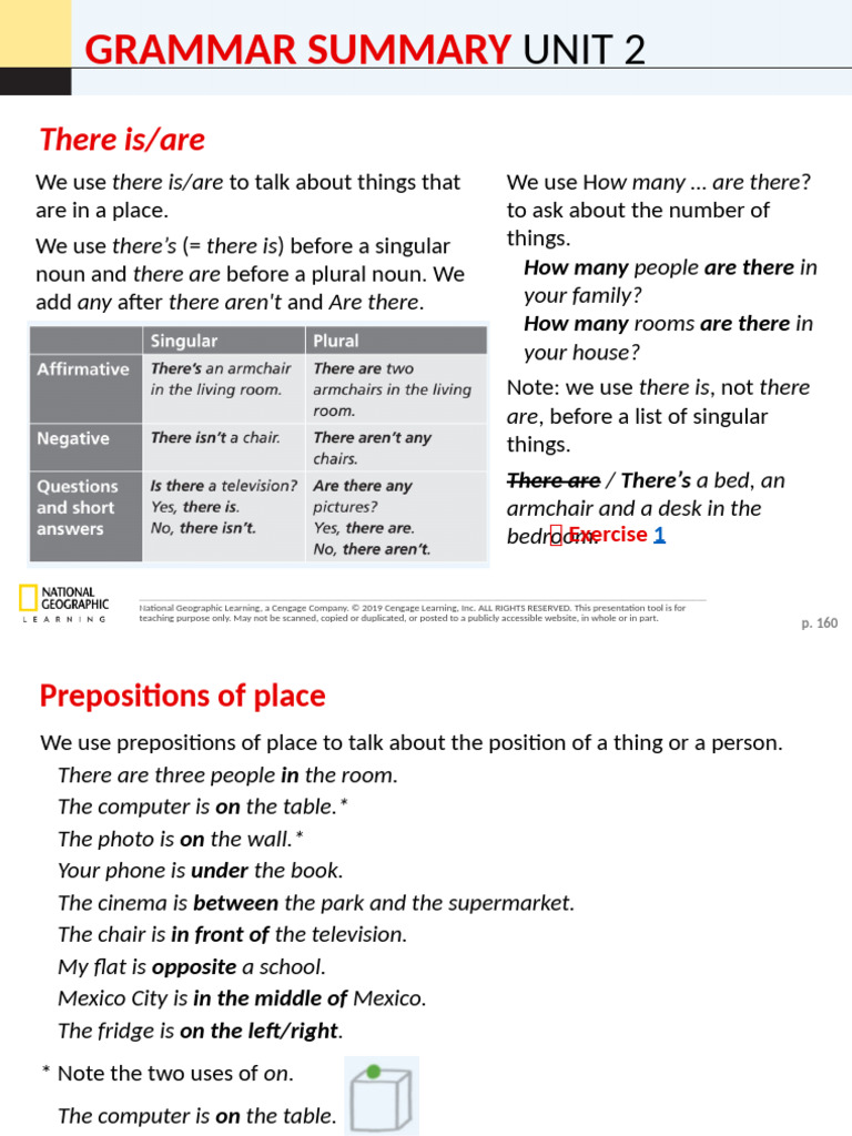 Grammar Summary: There Is/Are & Plurals | PDF | Plural | Noun