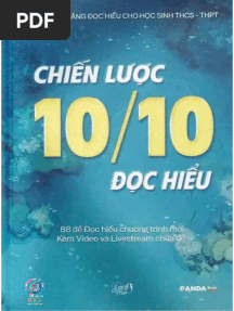 Chiến Lược 10_10 Đọc Hiểu - Cô Sương Mai ????