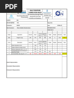Daily Moisture Correction Sheet | PDF | Concrete | Structural Engineering