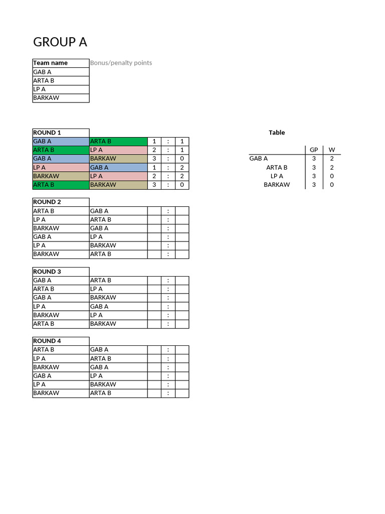 Barkaw Tournament Overview | PDF | Ice Hockey