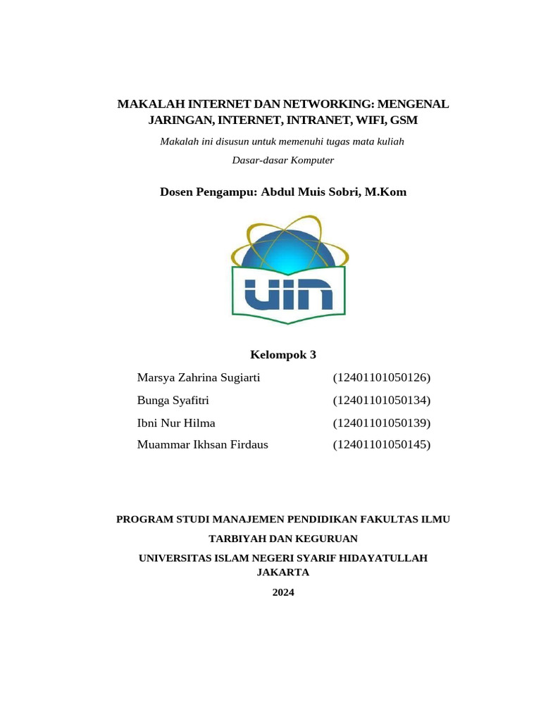 Memahami Jaringan dan Internet Modern | PDF