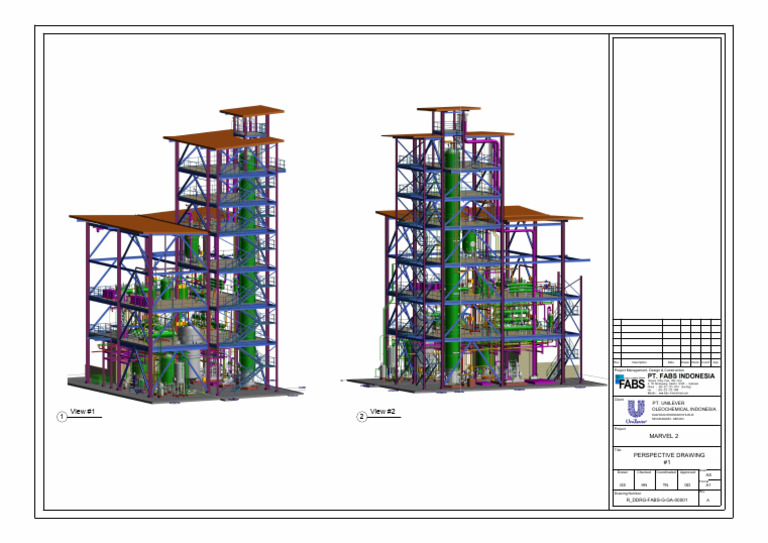 Perspective Drawing for Unilever Project | PDF