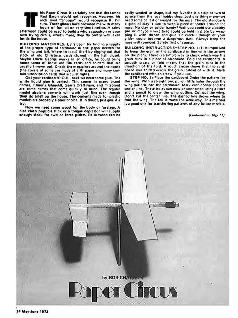 Paper Circus Oz15658 Article | PDF