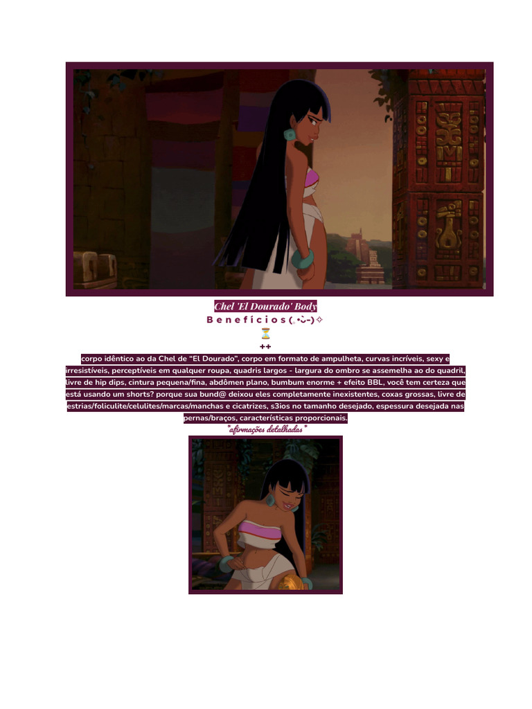 Chel 'El Dourado' Body ⏳ | PDF