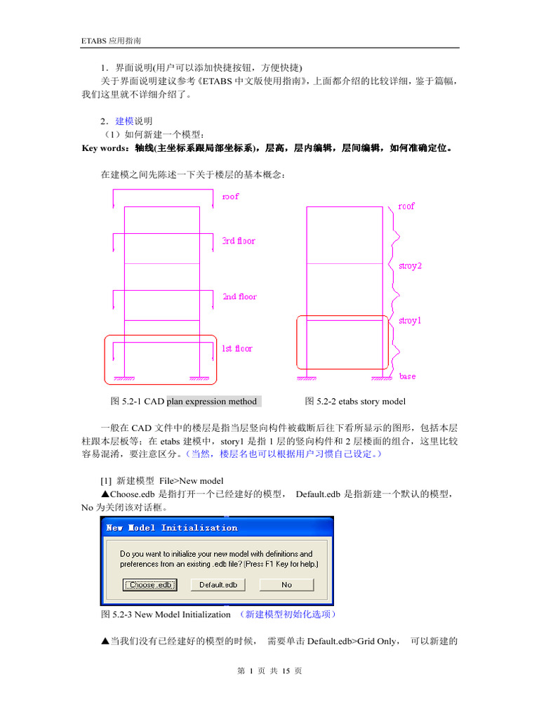 Etabs Handbook | PDF