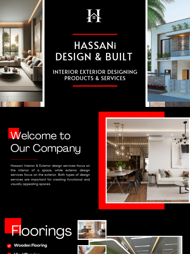 Hassani Interior & Exterior Design Portfolio | PDF