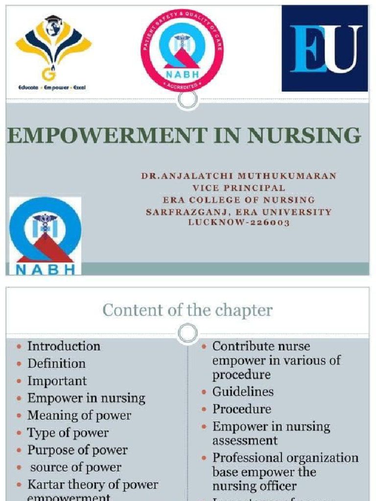Empowerment in Nursing | PDF