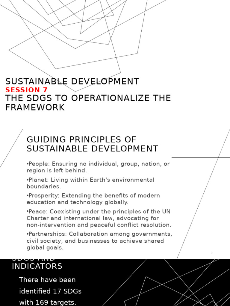 Understanding the Sustainable Development Goals | PDF | Economies ...