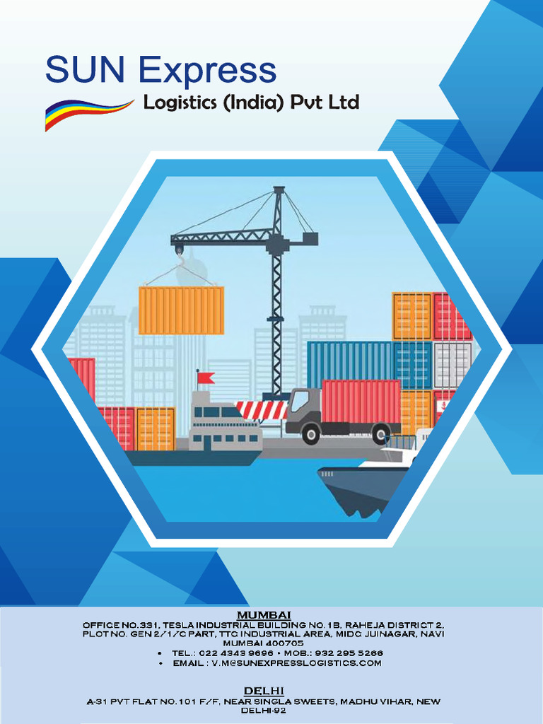 Sun Express Logistics Overview | PDF | Warehouse | Logistics