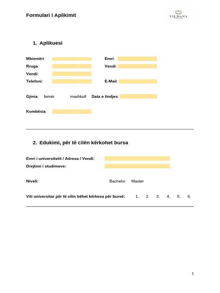 Formulari | PDF