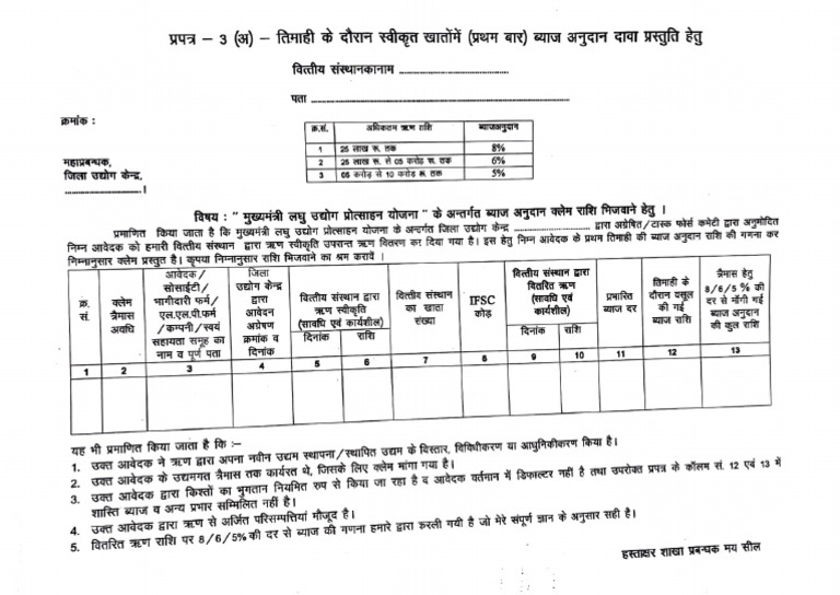 01 Subsidy Format Pdf