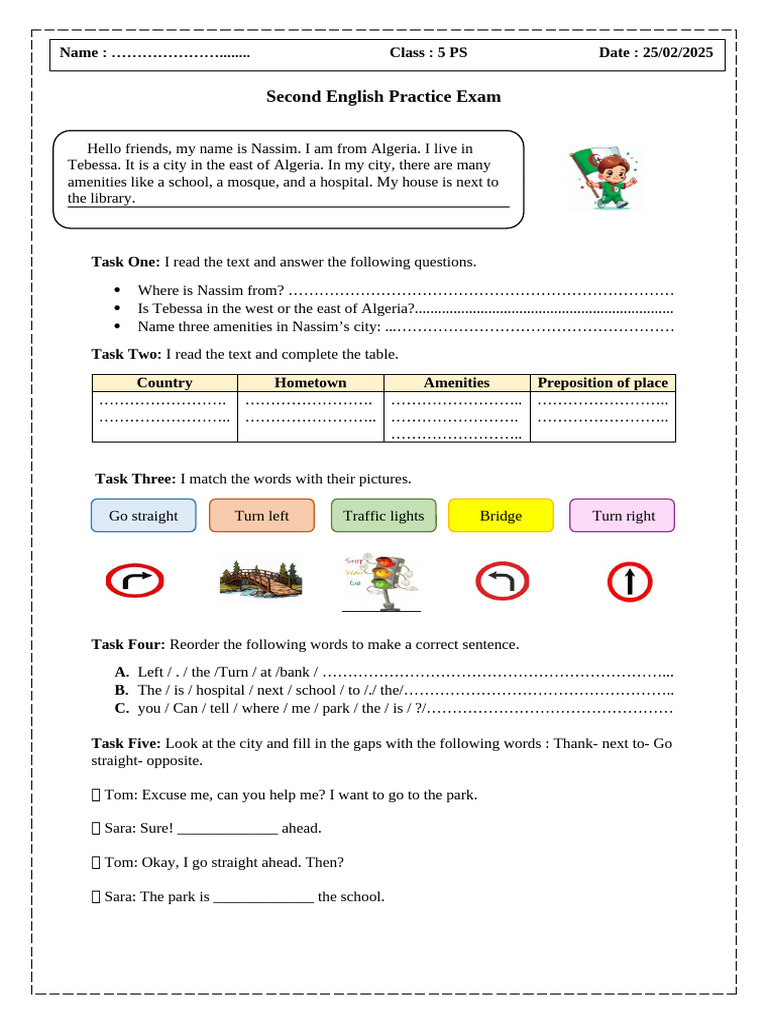 5ps English Practice Exam Guide Pdf