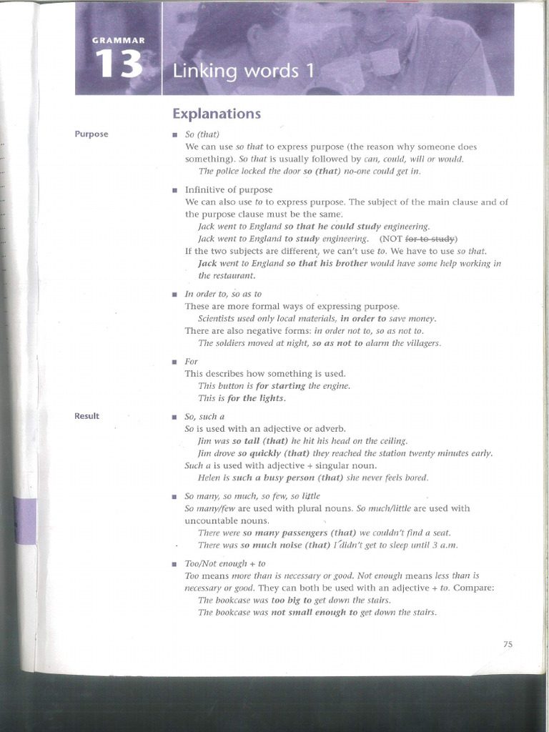 B2 Linking Words | PDF