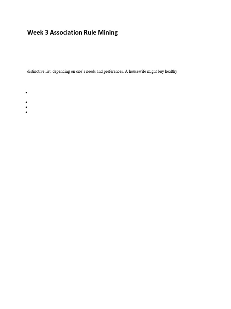 Understanding Association Rule Mining | PDF | Algorithms | Applied ...