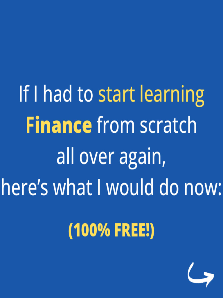 Free Finance Courses to Start Learning | PDF
