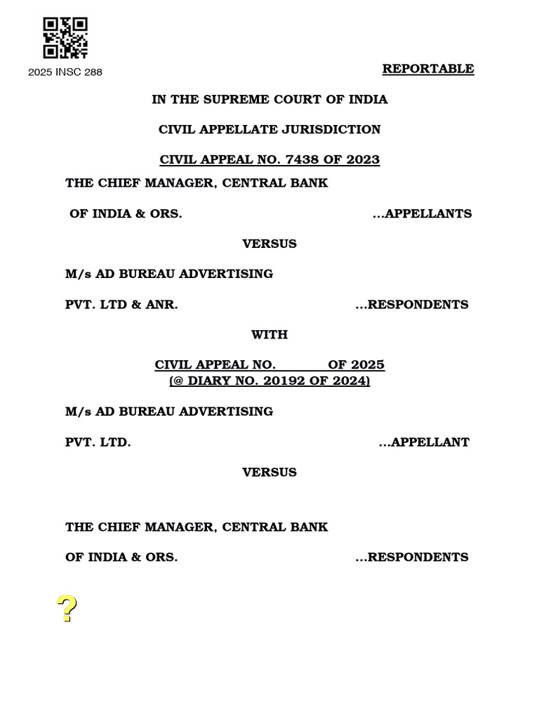 Central bank of india vs ms ad bureaue advertising ltddf 589077 pdf