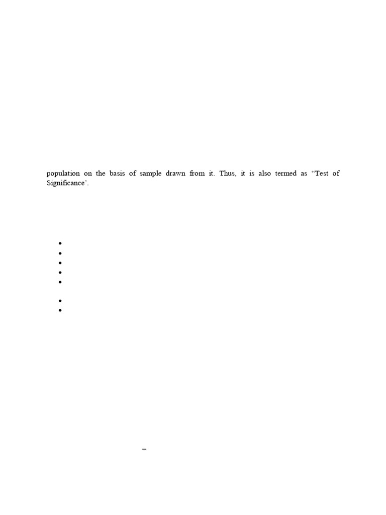 Final Hypothesis Testing Lecture | PDF | Type I And Type Ii Errors ...