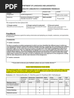Keele University Level 7 Assessment Criteria | PDF | Critical Thinking ...
