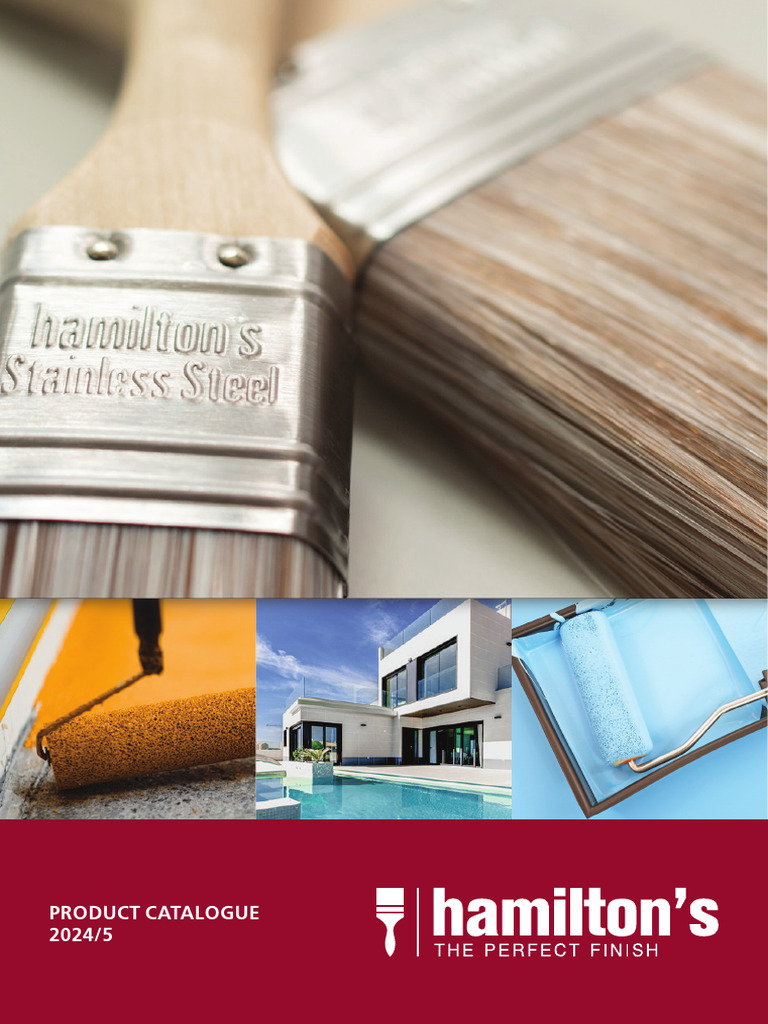 Hamilton's Paint Tools Catalogue 2024 | PDF | Paint | Roof