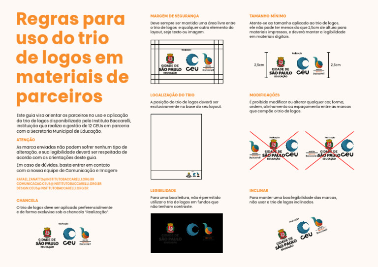 Regras para Uso do Trio de Logos | PDF