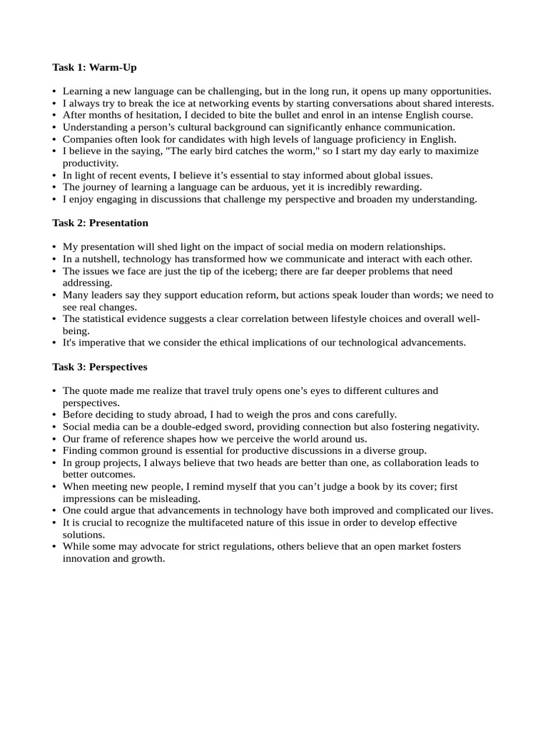 EUROEXAM Panel Sentences | PDF | Social Psychology | Learning