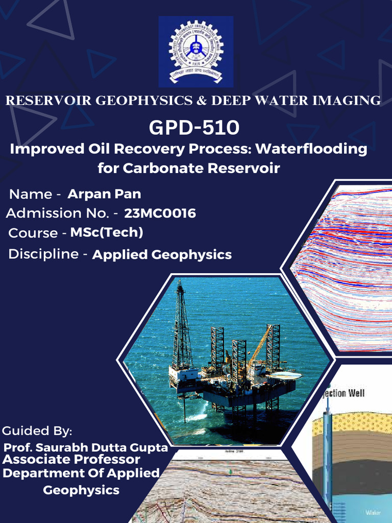 Waterflood Merged | PDF | Petroleum Reservoir | Enhanced Oil Recovery