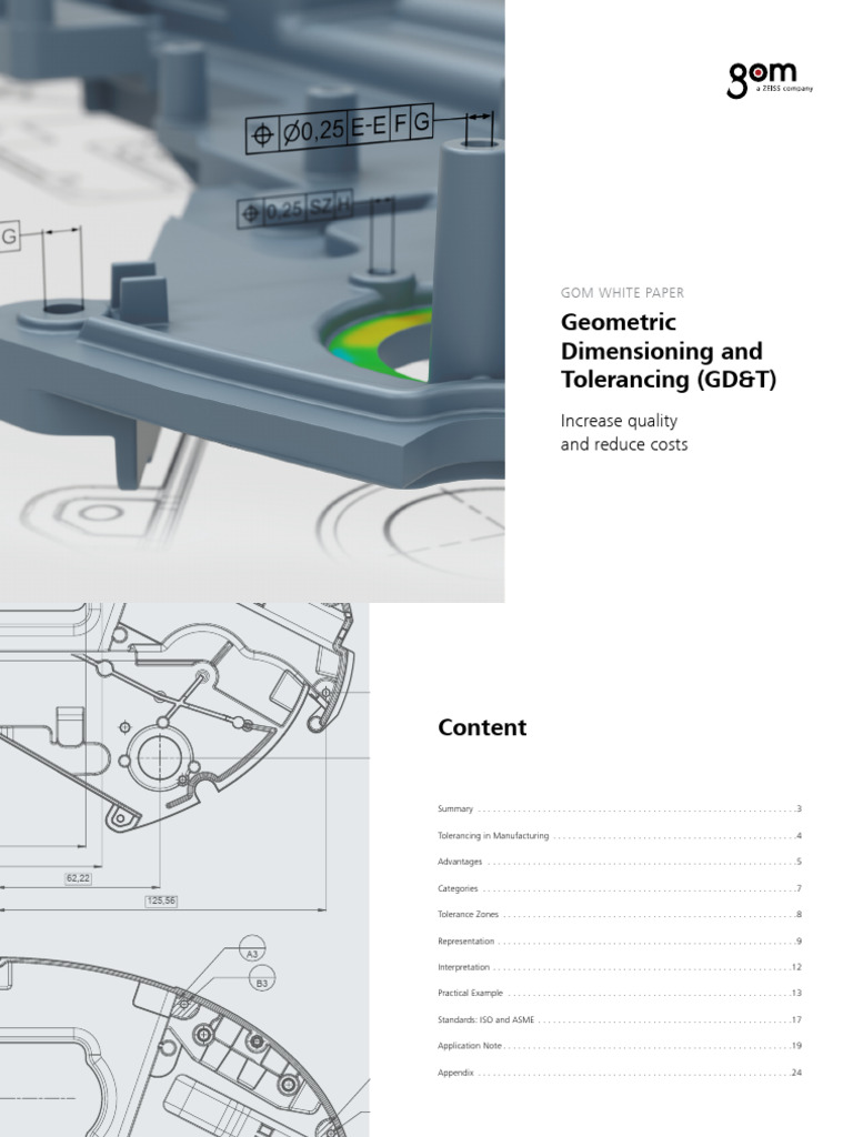 GD&T: Enhancing Quality and Efficiency | PDF | Engineering Tolerance ...
