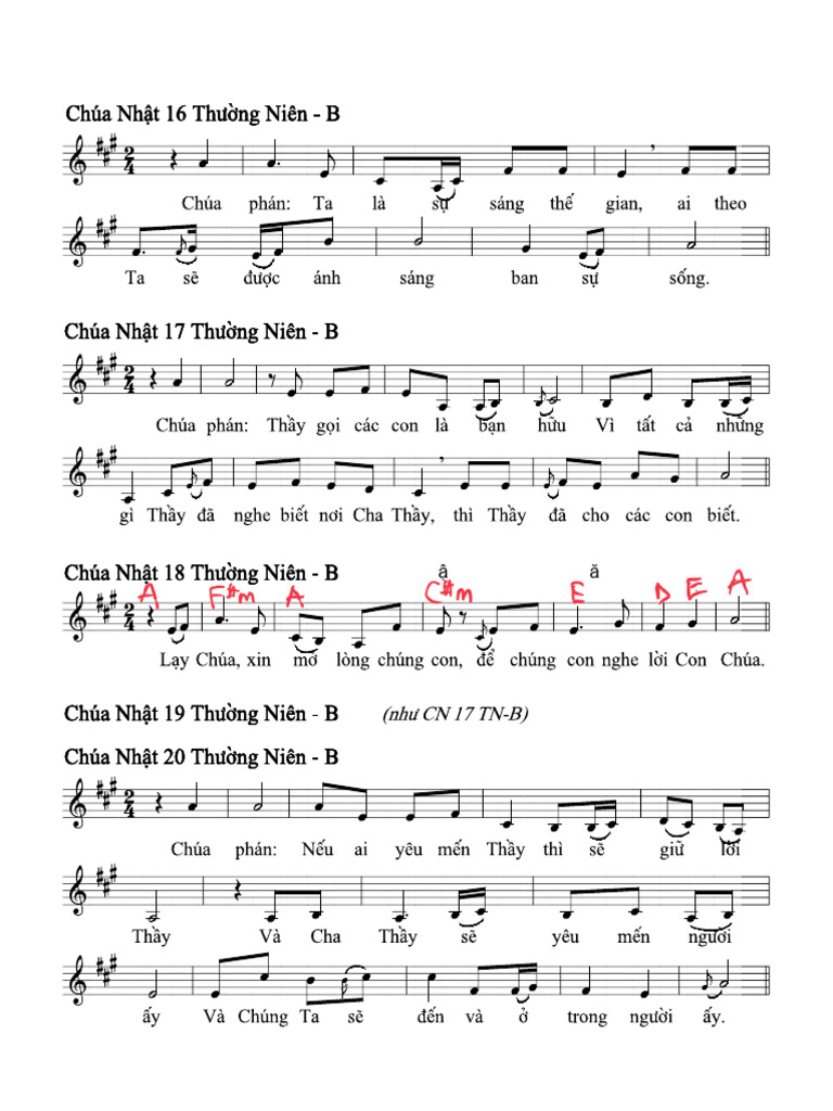 Alleluia CN 16B-20B | PDF