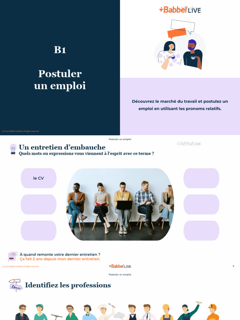 Guide pour postuler un emploi efficacement | PDF