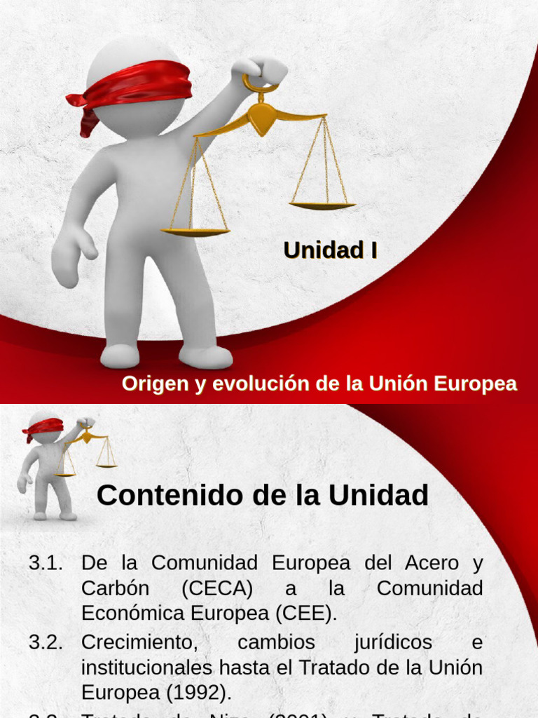 Unidad III Origen y Evolucion de La Union Europea | PDF | Comunidad ...