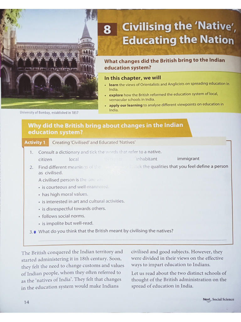 Civilising The Natives | PDF