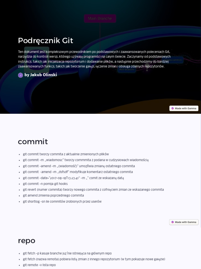 Podrecznik Git | PDF