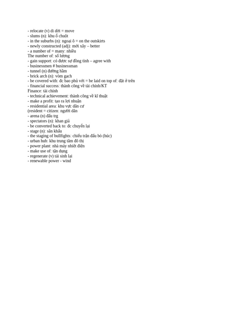Cam 17 T1 P1, 2 Vocab | PDF