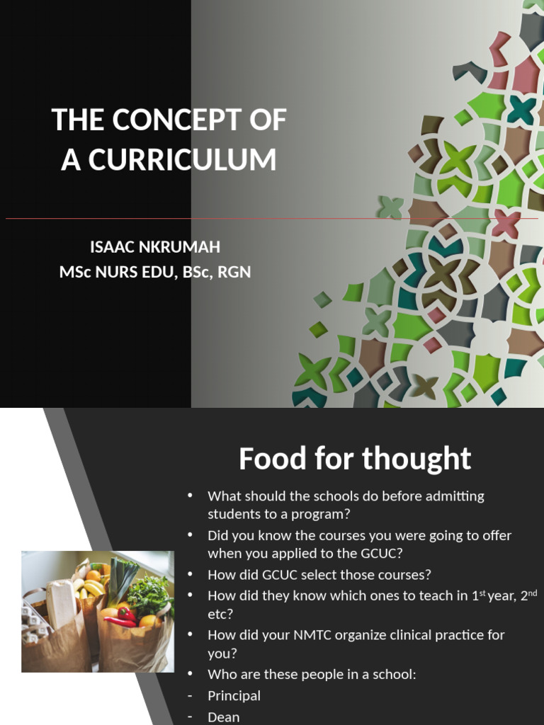 Understanding Curriculum in Nursing Education | PDF | Curriculum | Learning