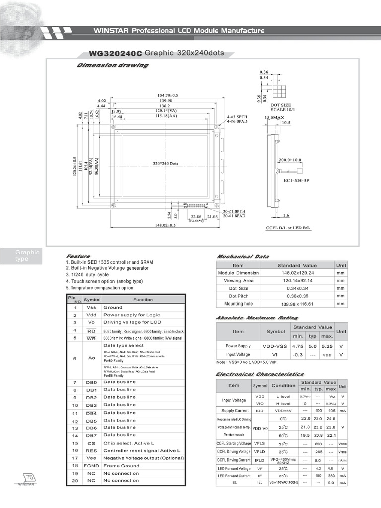 WG 320240 C | PDF